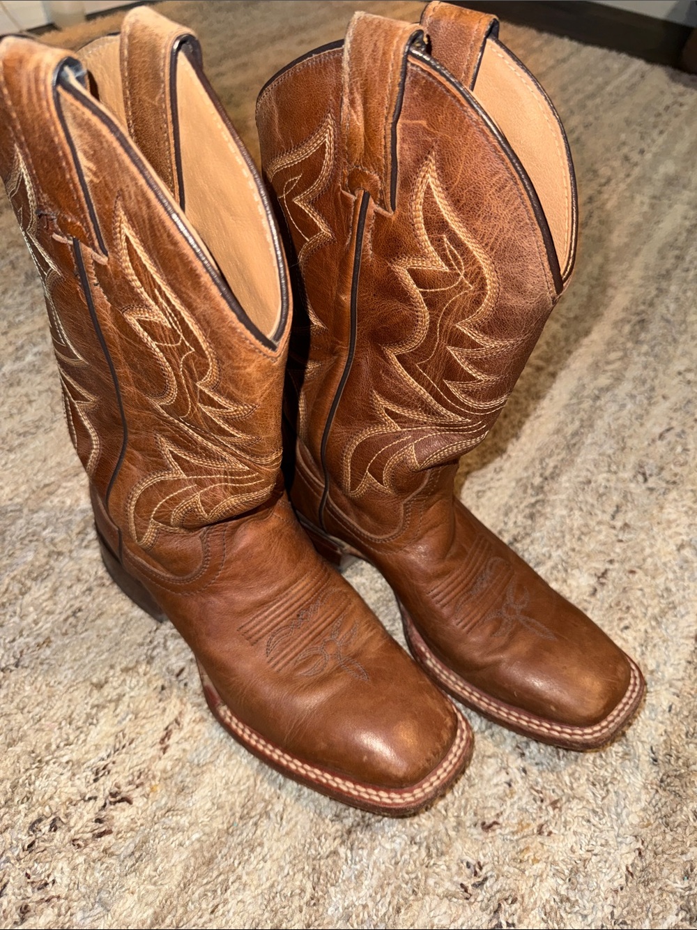 Shyanne Brown Leather Women's Western Cowboy Boots